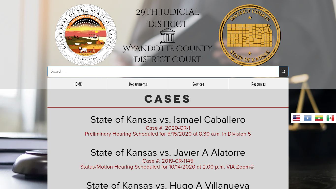 Cases | 29th District Court